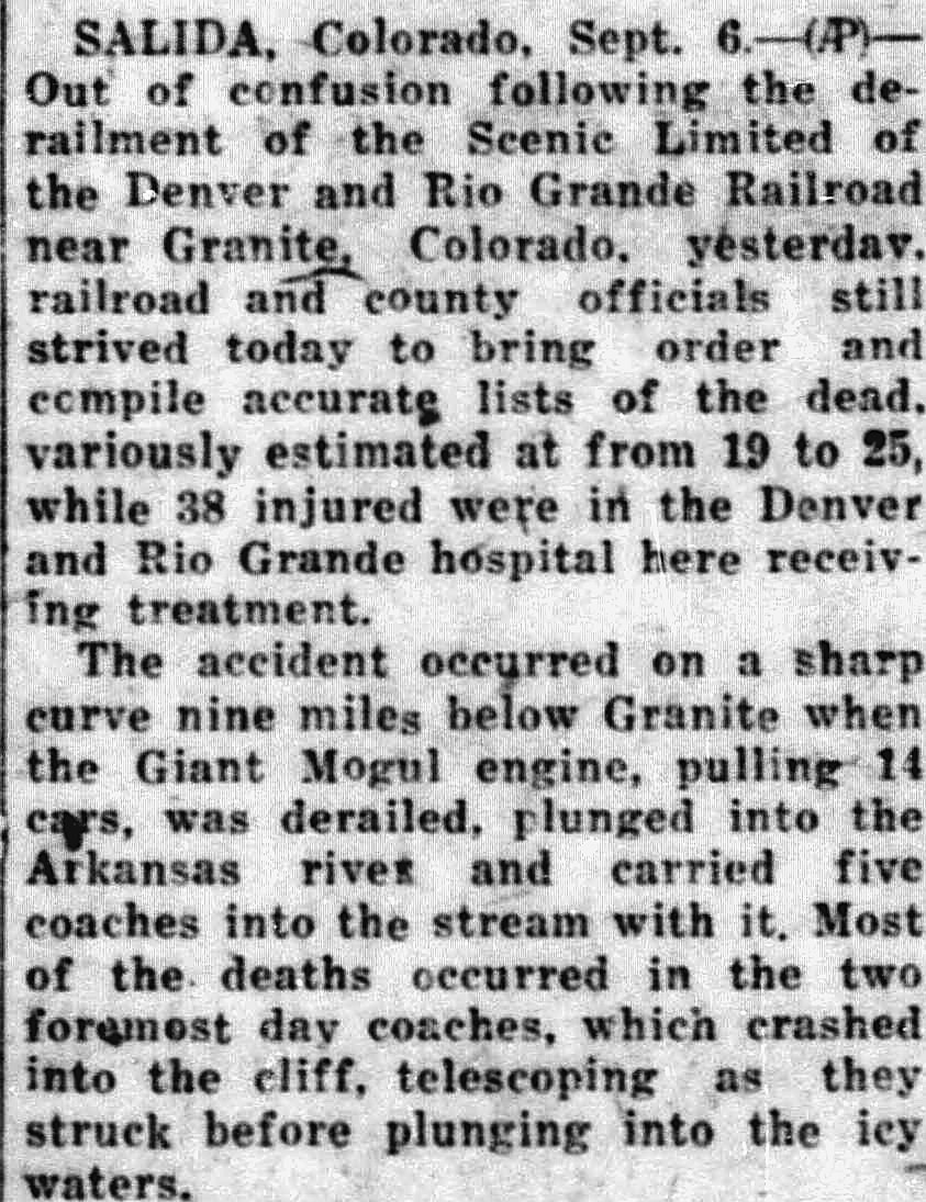 Brownsville Herald, Brownsville, Texas: Many Pathetic Scenes