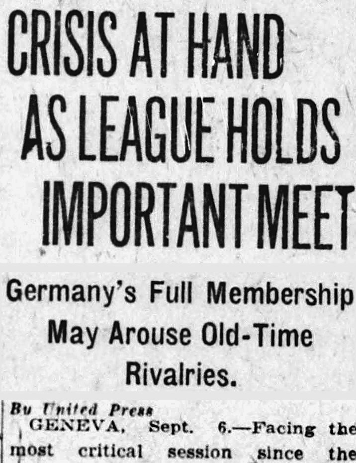 The Indianapolis Times, Indianapolis, Indiana: CRISIS AT HAND AS LEAGUE HOLDS IMPORTANT MEET