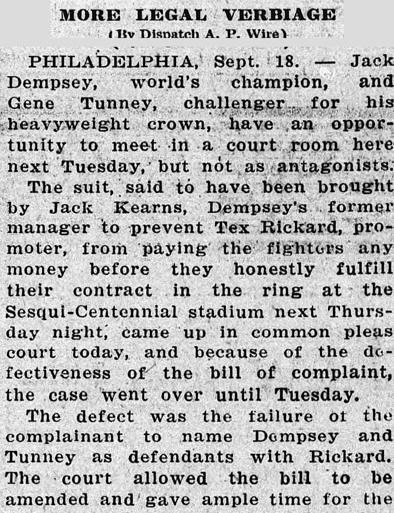 Douglas Daily Dispatch, Douglas, Arizona: MORE LEGAL VERBIAGE