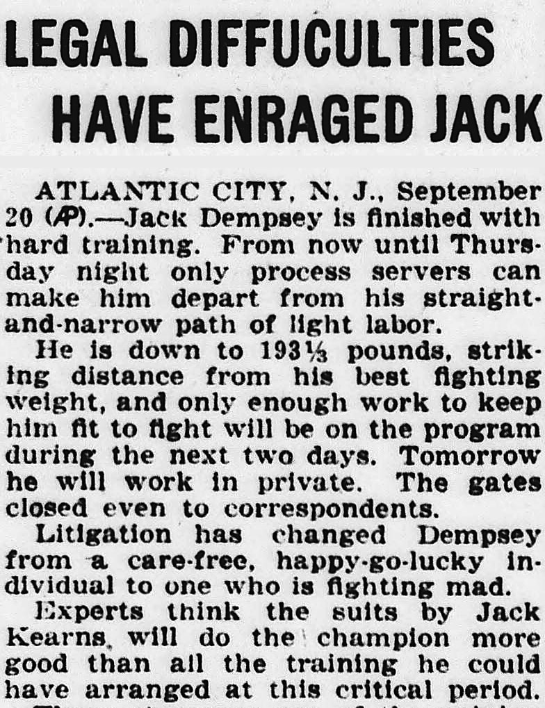 Evening Star, Washington, District Of Columbia: LEGAL DIFFUCULTIES HAVE ENRAGED JACK