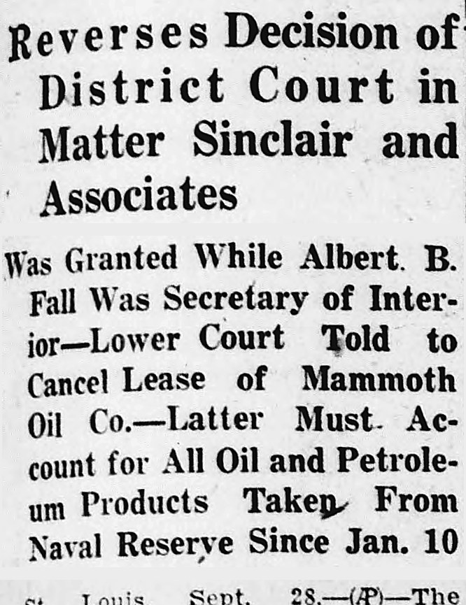 Daily Kennebec Journal, Augusta, Maine: Reverses Decision of District Court in Matter Sinclair and Associates