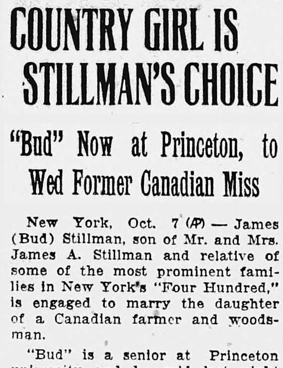 New Britain Herald, New Britain, Connecticut: COUNTRY GIRL IS STILLMAN'S CHOICE