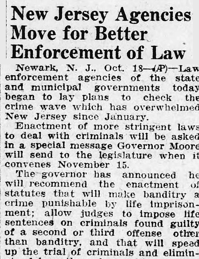 Daily Kennebec Journal, Augusta, Maine: New Jersey Agencies Move for Better Enforcement of Law